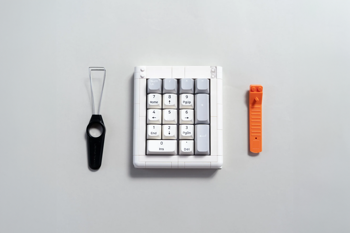 Kit Addams Numpad Barebones Kit White