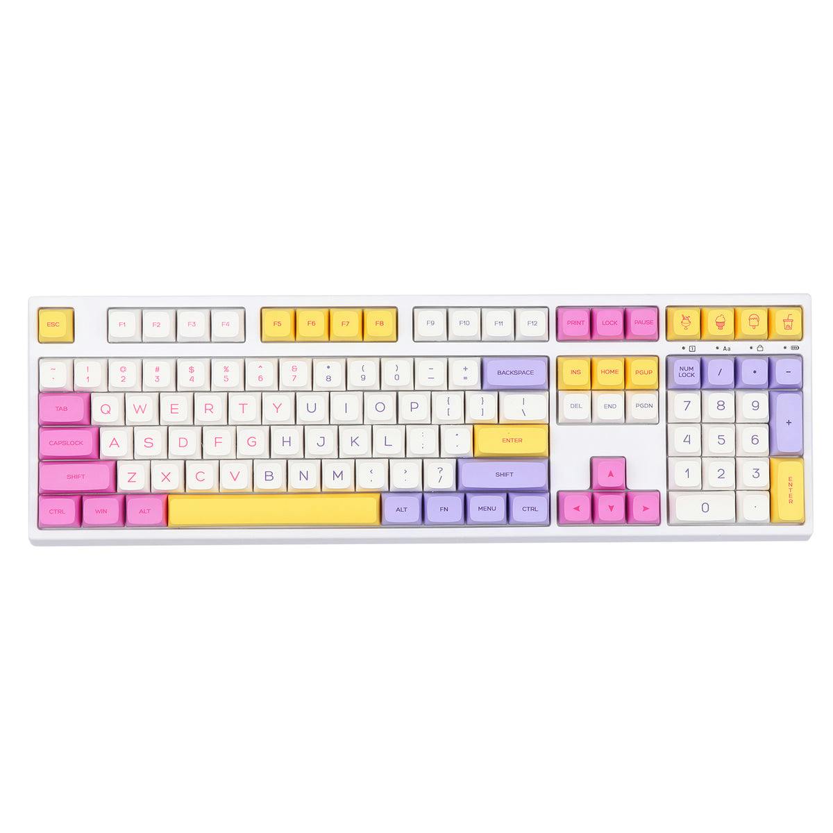 EPOMAKER EP108 Triple Modes Ice Cream XDA Profile / Gateron Pro Yellow Switch