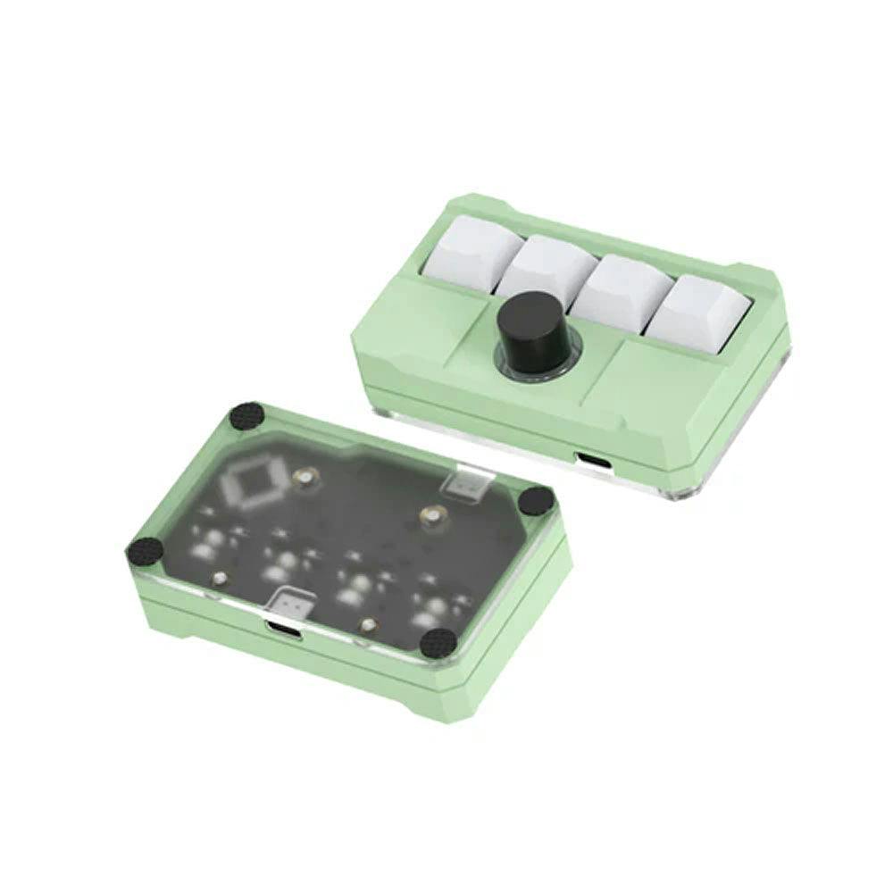 Megalodon Macro Pad - One Knob Green