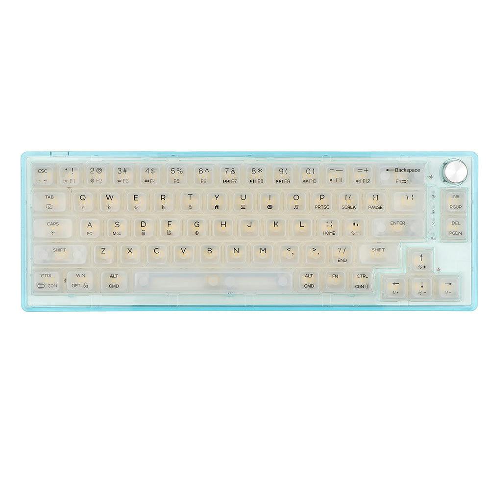 MechLands MC66 White / Gateron Pro Yellow