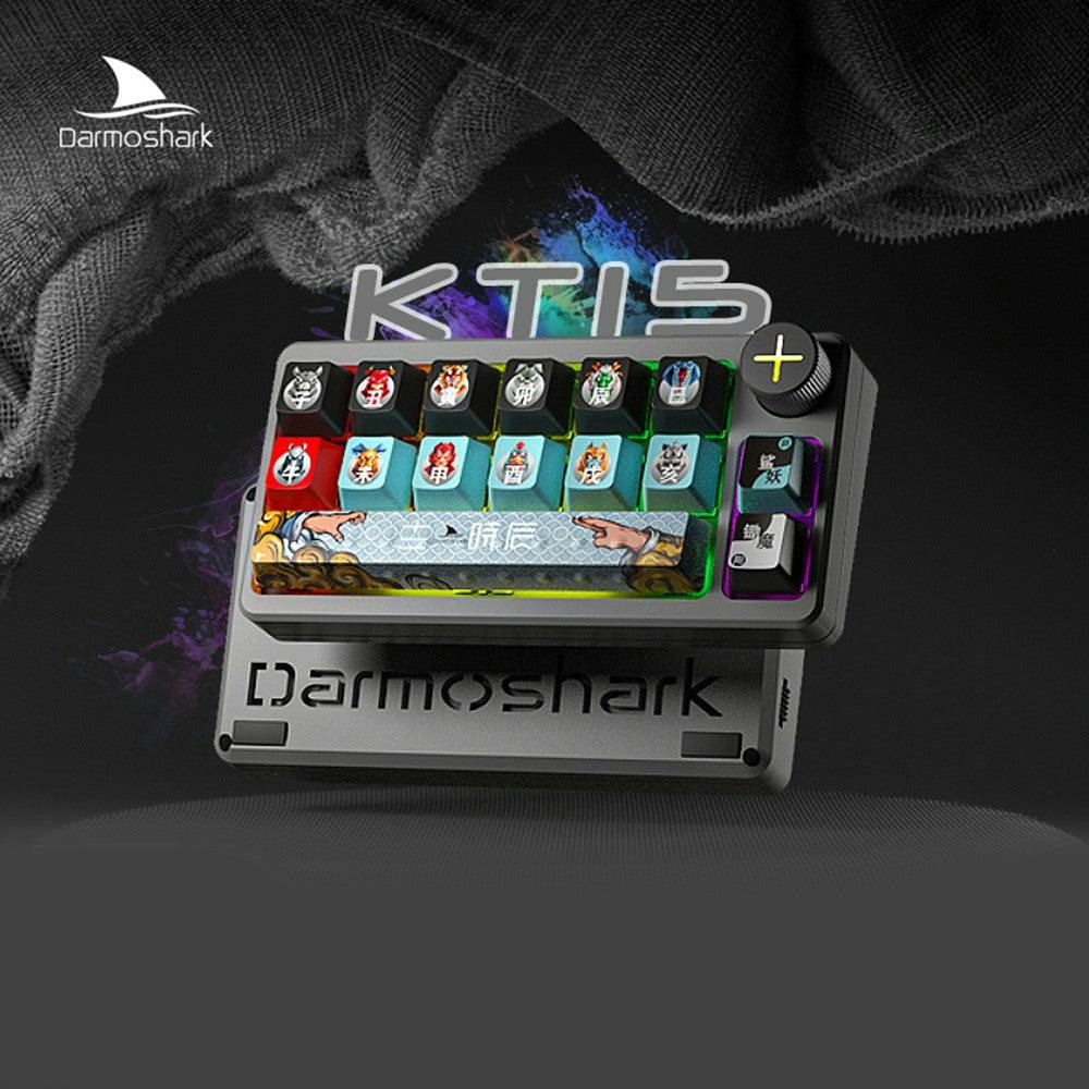 Darmoshark KT15 Aluminum Keyboard KT15 / G Silver Pro