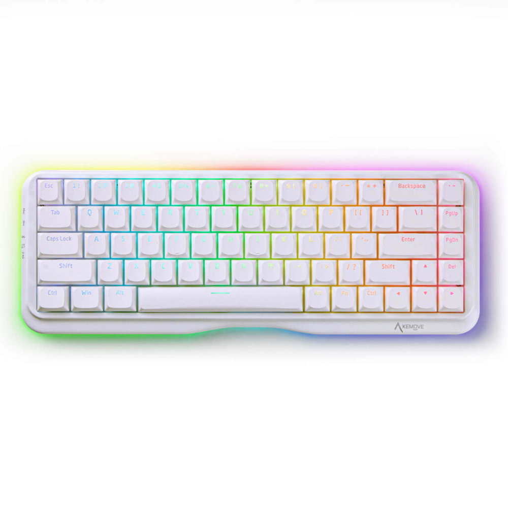 Kemove K68 Angel/Demons Mechanical Keyboard White / Gateron Red