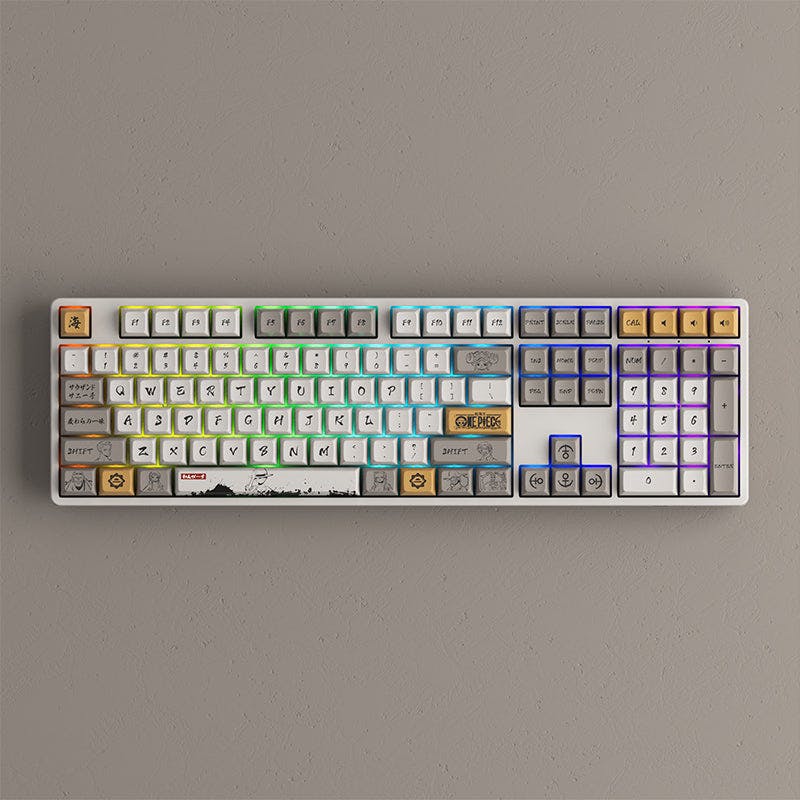 Akko One Piece Calligraphy 5108S Mechanical Keyboard CS Sakura