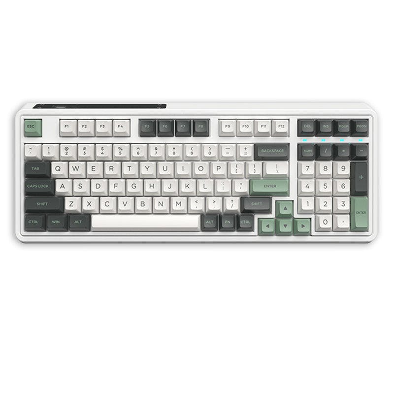 FL·ESPORTS CMK98 96% Mechanical Keyboard Avocado Green / Wired / Deep Sea Silent