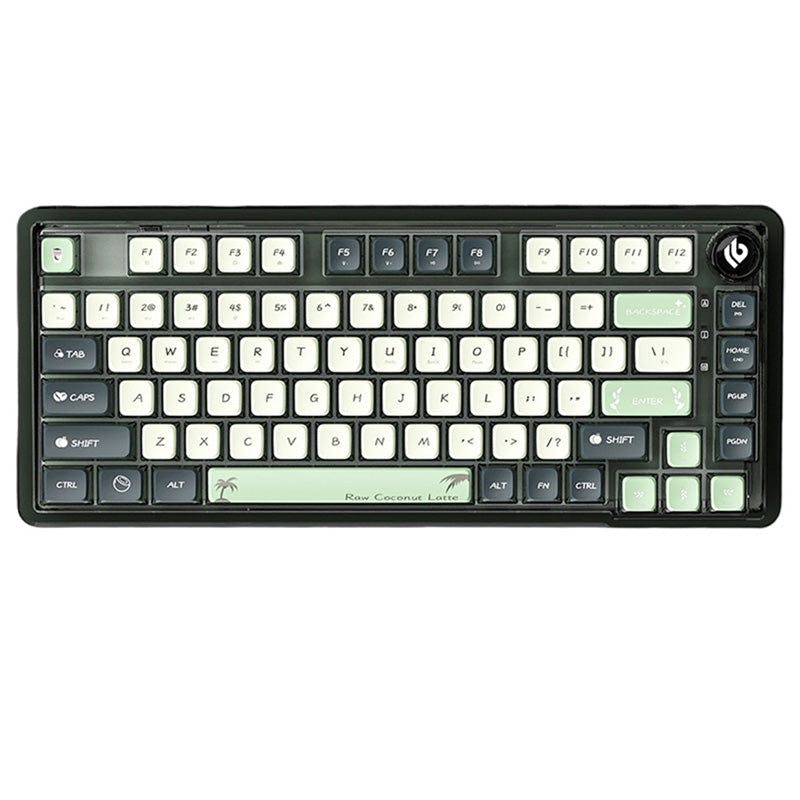 LEOBOG K81 Wireless Mechanical Keyboard Coconat Latte / Icesoul Tactile