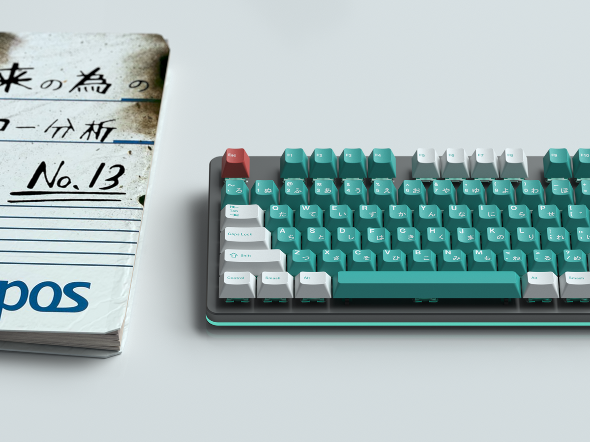 Keyboard & Keycap Discount Bundle - Gemini & GMK Deku Hexgears Gemini Dusk - Kailh Box Brown / GMK Deku - Base